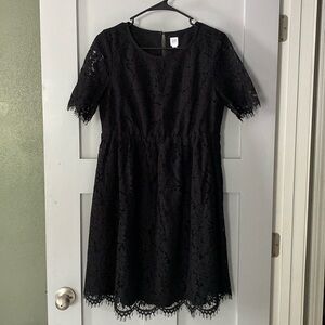 Gap Black Maternity Dress